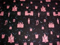 Cotton And Steel Quilt Fabric A TINY PIECE OF PORTUGAL Sarah Watts Black/Orange