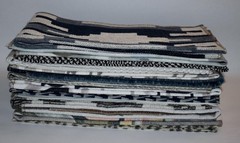 Lot 14 pcs Large 13″x26″ UPHOLSTERY FABRIC SAMPLES Woven Mixed Colors & Patterns