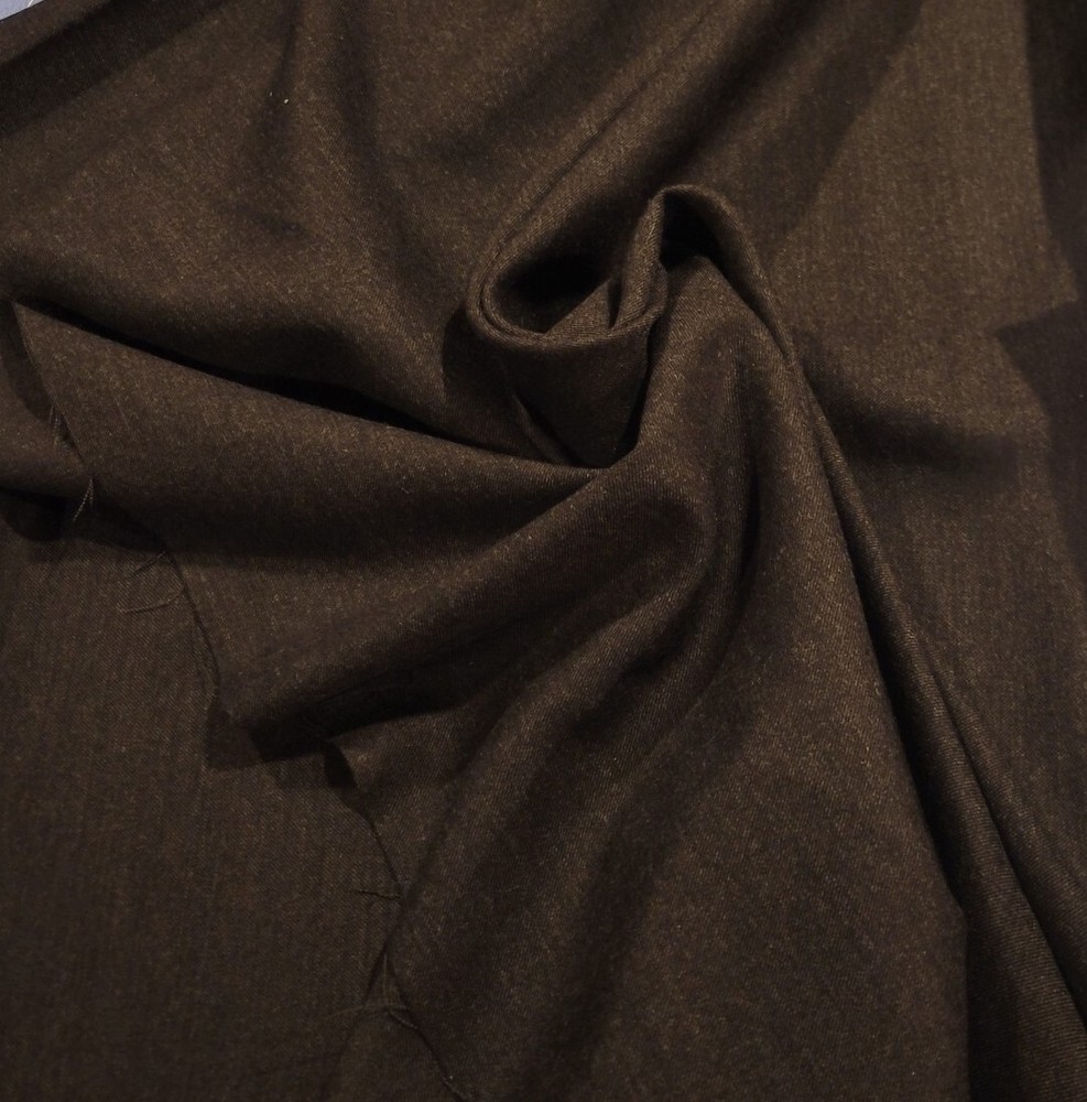 Dark Charcoal Flecked Wool Suiting – Very Soft, Light, Gorgeous!