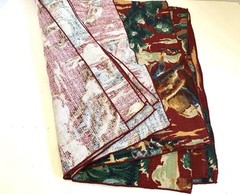 1940s Bloomcraft Cowboys-Wild Horses Placemats/fabric (6 Total)