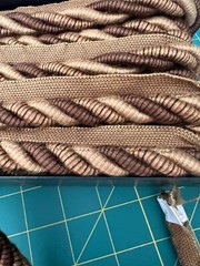 Rope Trim Cord Mora Toffee Upholstery Toffee per yard Robert Allen