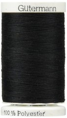 Gtermann Sew-All Thread 547 Yards – Black (2 Pack) – Polyester 2 Pack,