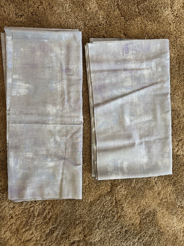 Moda Quilt Fabric BasicGrey Grunge #30150. 2 pieces Each 45 X 76