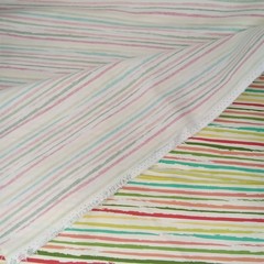 Quilting Fabric Sewing Craft Jet Set Mini Stripe Waverly Inspirations 74″ x 45″