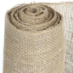Natural Brown BURLAP JUTE FABRIC 12″ x 10 yards Country Wedding Party Sew Craft