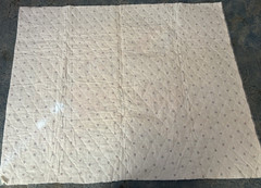 Vtg Rare Noah’s Ark Princess Fabrics Inc. Baby Quilt Quilted Panel #421