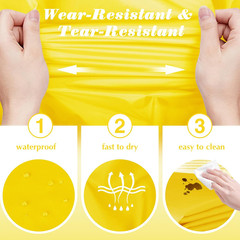 Ripstop Nylon Fabric, 1 Yard X 58 Inch, Yellow | Polyester Fabric, Waterproof, f