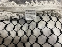 Original Palestinian Nabulsi Keffiyeh Scarf – Made in Palestine
