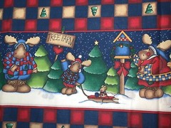 NEW Daisy Kingdom Northwoods Christmas Border Sold by 1/2 Yard More Available