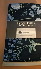 Better Homes & Gardens Precut Cotton Fabric 2 Yards Tranquil Floral Blue 2 Packs