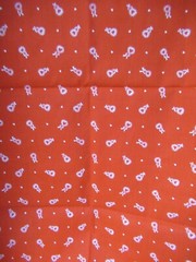 Wamsutta OTC VALENSTINE`S Cotton Fabric HEARTS ALLOVER RED/WHITE 1Y BY 44″