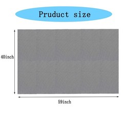 40×59 INCH Black Mesh Fabric, Nylon Netting Fabric for 40 X 59 INCH,