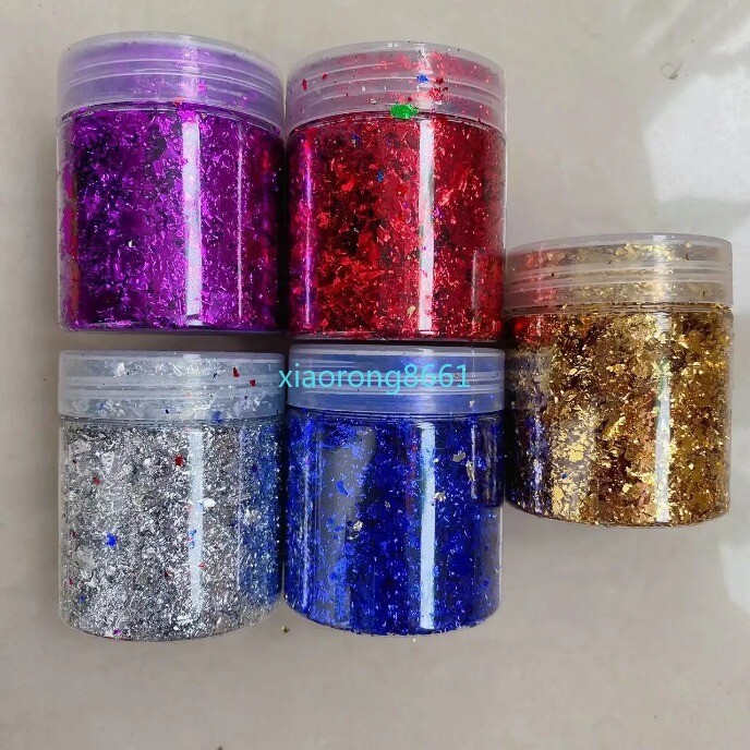 1PC 4g Chopped Carbon Fiber Short Cut Forging Color Pieces for Carbon Fiber DIY
