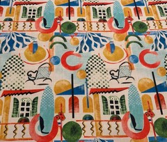 MIND THE GAP CURTAIN/UPH FABRIC “VERANDA” 2 METRES 100% LINEN