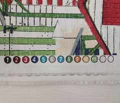 Richloom Solarium Beach Huts Cabana Fabric 4.5 Yards Lx54″W Polyester Waterproof