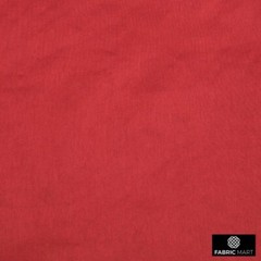 Blood Red Faux Silk Fabric By The Yard, 42 inches width Red Silk Fabric