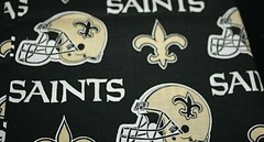 New Orleans Saints Fabric 1 YARD Material Cotton for Masks Crafts 36″ x 54″ !