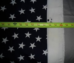 Vintage Lida Inc F13004 Le Star Fabric navy white 58″ wide X 2 yards