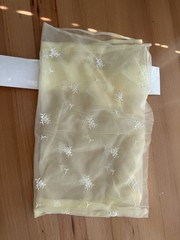 Bag Of Sheer Fabric Remnants ~ Less Than 1 Yd Pieces