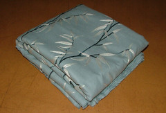 120cm iLiv Sumi Delft Blue Embroidered Fabric Curtain Upholstery Cushion