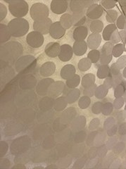 60% Silk 40%Cotton Satin Jacquard Fabric 44”Width Dress Blouse Shirt Polkadot￼