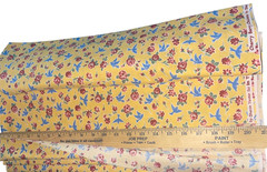 3 Yds Cherry Berry Chickens by Sharon Yenter for In The Beginning fabrics ©2000