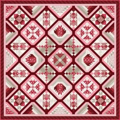 Wilmington Prints – Blushing Blooms – Dotted Floral – Beige, Fabric BTY