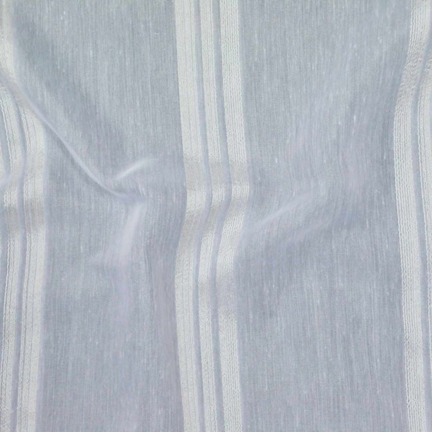 P Kaufmann GONDOLA STRIPE Sheer fabric 118″ wide By the yard
