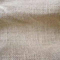 Light Beige Burlap Fabric By The Yard, 51 inches width Beige Burlap Fabric