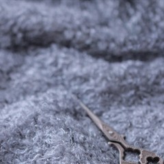 1M Faux Fake Curly Fur Fabric Teddy Animal Plush Material Craft 66 inches width