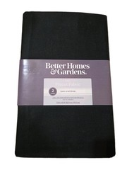 Better Homes & Gardens 100% Cotton Rich Black 72″ x 45″ Precut Fabric