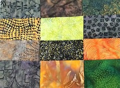 48 PCS BATIK ~ 5″X5″ PRE-CUT QUILT SQUARES CHARM PACK ~ FREE SHIPPING