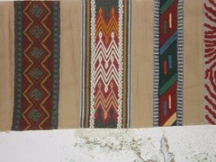 Lee Jofa, Merkato Stripe, Ethic Rug Design, Remnant, 36″ W X 12″ L, Cl Stoneware