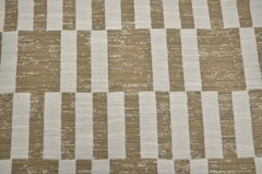 Omnia Camel Geometric Indoor Outdoor Bella Dura Home Fabric