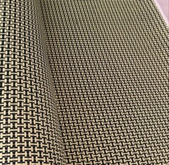 Yellow+Black Aramid Carbon Fiber Blended Cloth Fabric 50cm(L) 100cm(W) 200gsm