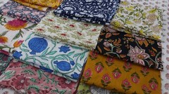 November SALE! 100 Cotton Random Fabric Scraps- Quilting/Craft