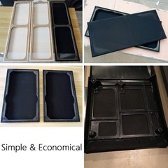 Speaker Grill Cloth Stereo Mesh Fabric for Speaker Repair, Black – 55 x 40 in…