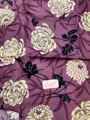 Lot of 9 Fabric Scraps Browns Cream Floral Bird House Red Lot #52