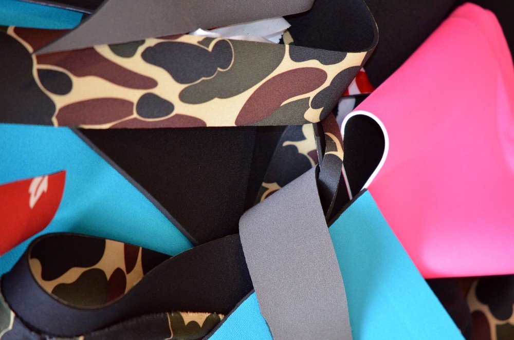 Crafter’s Fabric Bundles – Neoprene Fabric Scraps, Remnants, Craft Packs