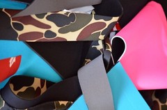 Crafter’s Fabric Bundles – Neoprene Fabric Scraps, Remnants, Craft Packs