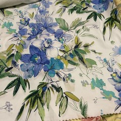 12 Cotton Twill Samples in the book, 3 prints 27 x 27 Covington 5th Ave OOP