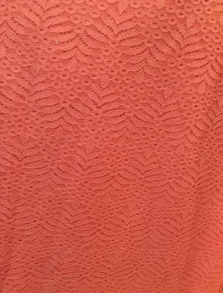 Yards Orange Lace, Cheap Lace, Affordable Lace, Shining Lace
