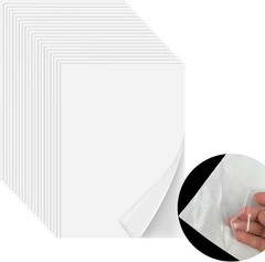 Iron On Adhesive Sheets 20PCS, Heavy Weight Double-Sided Heat Melt 20-PACK