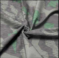 Nylon Cotton Grid Camouflage Fabric Tactical Training Suit Cloth DIY Clothes US
