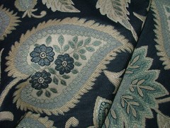 330cm iLiv Etienne Sapphire Heavy Woven Fabric Curtain Upholstery Cushion