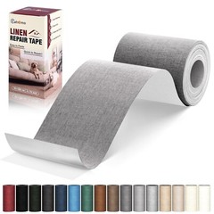 Linen Repair Tape 4×79 inch, Self Adhesive Linen Fabric Patches-16 colors
