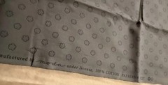 Padstow Range Cabbages & Roses Moda Fabric Blue Color Clouds Flowers 36 x 44”