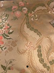 10 Floral silk fabric samples elegant designs High quality
