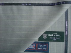 DORMEUIL 100% WOOL WORSTED SUITING FABRIC Amadeus 365 MADE IN ENGLAND – 1.0 m.