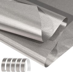 Faraday Fabric 43″ x 130″+ 236″L Tape, Military Grade Faraday Cloth for Shiel…
